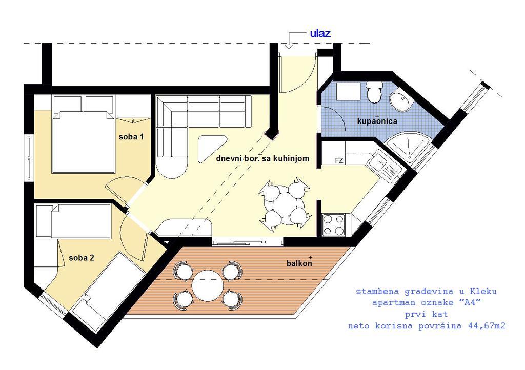 Apartment Iva Klek Extérieur photo